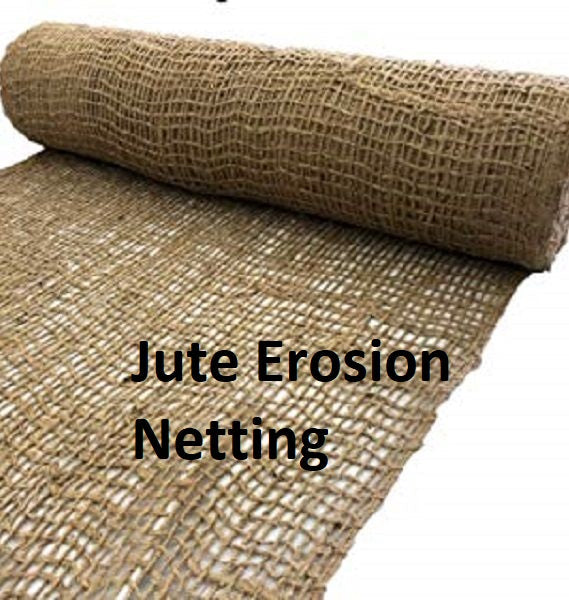 Jute Erosion Control Netting Rolls - Soil Erosion Control –