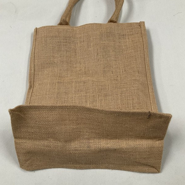 Burlap Shopping Bags - 2 sizes