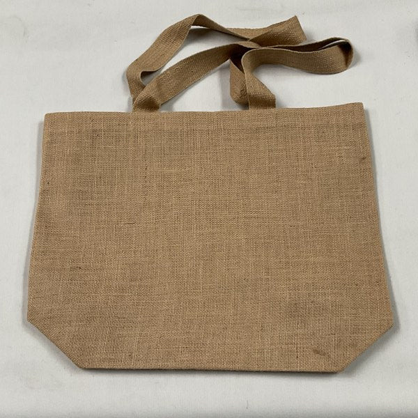 Burlap Shopping Bags - 2 sizes