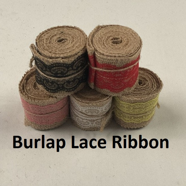 Burlap Lace Ribbon - Burlap and Lace Accents – Burlapsupply.com