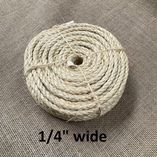 1/4 inch sisal rope 50 feet