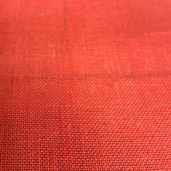 60 inch Coral Pink Burlap Fabric 11 oz