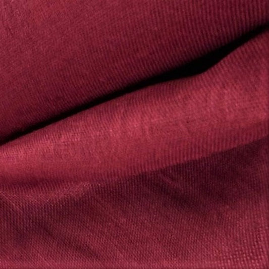 60 inch Burgundy Burlap Fabric 11 oz