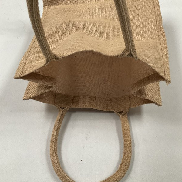 Burlap Shopping Bags - 2 sizes
