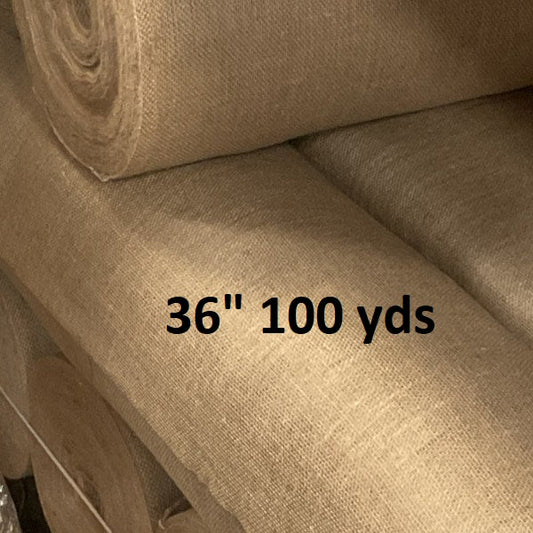 36 Inch 10 oz Burlap Fabric 100 yards