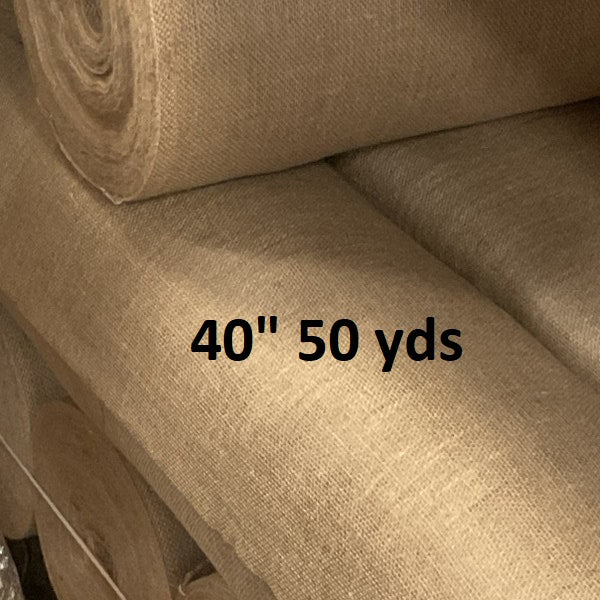 40 Inch 10 oz Burlap Fabric 50 yards