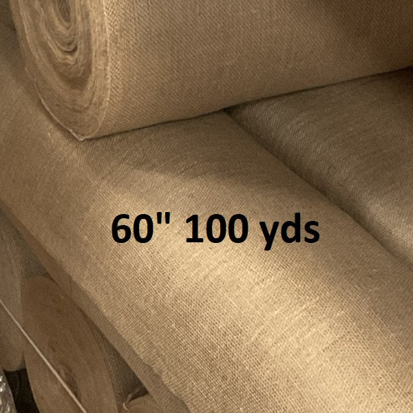 60 Inch 10 oz Burlap Fabric 100 yards
