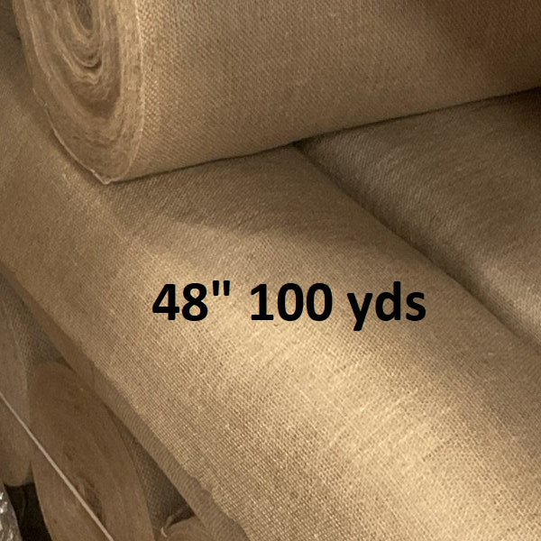 48 Inch 10 oz Burlap Fabric 100 yards