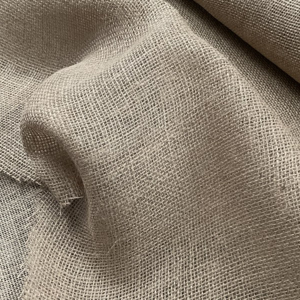 40 Inch 10 oz Burlap sold by the yard - Natural Burlap - Burlap Fabric –