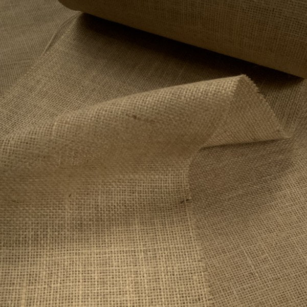 100% Natural Jute Burlap Fabric - 38-40 Inches Wide - Eco Friendly - Sold By The Yard